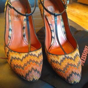 Missoni T-Strap Pumps